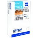 Epson T7012 C13T70124010 оригинальный струйный картридж 3 400 страниц, голубой