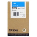 Epson T6132 C13T613200 оригинальный струйный картридж 110 мл, голубой