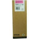 Epson T6066 C13T606600 оригинальный струйный картридж 220 мл, пурпурный