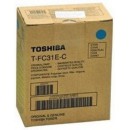 Toshiba T-FC31EC оригинальный лазерный картридж 10 700 страниц, голубой