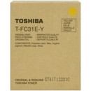 Toshiba T-FC31EY оригинальный лазерный картридж 10 700 страниц, желтый