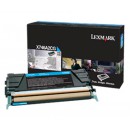 Lexmark X746A2CG оригинальный лазерный картридж 7 000 страниц, голубой