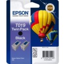 Epson T019 C13T01940210 оригинальный струйный картридж 2 * 900 страниц, голубой