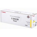Canon C-EXV20Y оригинальный лазерный картридж 35 000 страниц, пурпурный