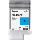 Canon PFI-106PC оригинальный струйный картридж 130 мл, фото-голубой