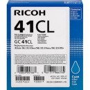 Ricoh 41CL оригинальный струйный картридж 600 страниц, голубой