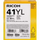 Ricoh 41YL оригинальный струйный картридж 600 страниц, желтый