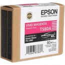 Epson T580A C13T580A00 оригинальный струйный картридж 80 мл, пурпурный