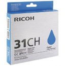 Ricoh 31CH оригинальный струйный картридж 4 890 страниц, голубой