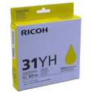 Ricoh 31YH оригинальный струйный картридж 4 000 страниц, желтый