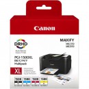 Canon PGI-1500XL Bk/C/M/Y оригинальный струйный картридж 1200 + 3 * 1020 страниц, 4-х цветный