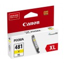 Canon CLI-481XL Y оригинальный струйный картридж 514 страниц, фото-голубой