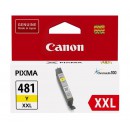Canon CLI-481XXL Y оригинальный струйный картридж 824 страниц, пурпурный