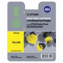 Cactus CS-EPT0484 совместимый струйный картридж 14.4 мл., желтый