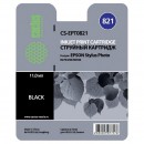 Cactus CS-EPT0821 совместимый струйный картридж 11.4 мл., черный