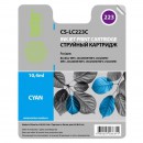 Cactus CS-LC223C совместимый струйный картридж 550 страниц, голубой