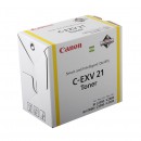 Canon C-EXV21Y оригинальный тонер картридж 1400 страниц, жёлтый