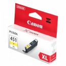 Canon CLI-451XLY оригинальный струйный картридж 680 страниц, жёлтый