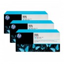 HP 771 B6Y36A струйный картридж 3 * 775 мл, светло-голубой