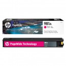 HP 981A J3M69A pagewide картридж 6000 страниц, пурпурный