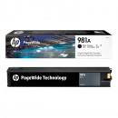 HP 981A J3M71A pagewide картридж 6000 страниц, черный