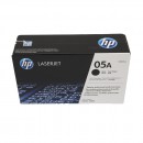 HP CE505A (HP 05A) оригинальный лазерный картридж 2300 страниц, чёрный