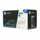 HP CE251A (HP 504A) оригинальный лазерный картридж 7000 страниц, голубой
