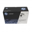 HP CE255A (HP 55A) оригинальный лазерный картридж 6000 страниц, чёрный