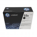 HP CE255X (HP 55X) оригинальный лазерный картридж 12000 страниц, чёрный