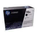 HP 92298A (HP 98A) оригинальный лазерный картридж 6800 страниц, чёрный